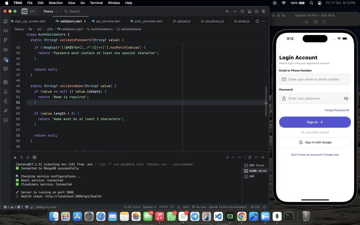 dev_muddy's tweet image. Currently building a multivendor ecommerce app — vendors can create stores, add products, manage orders, and get real-time analytics.
Full-stack in the works 💻🔥