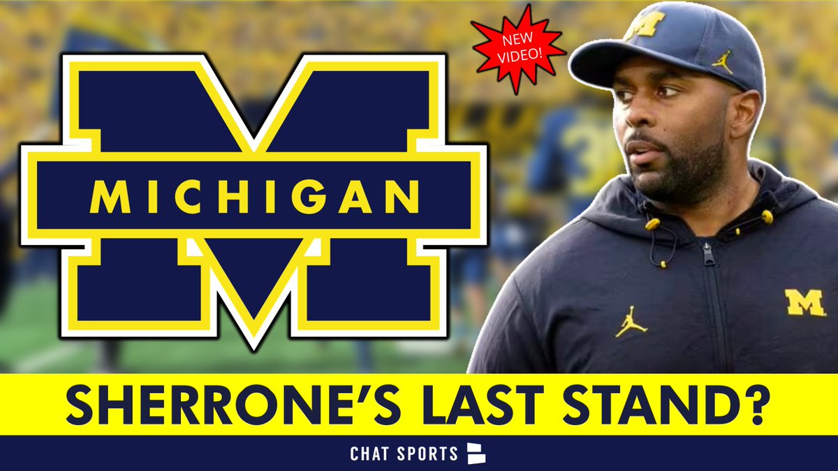 New video on YouTube...

Is Sherrone Moore coaching for his job against Washington?

youtube.com/watch?v=x_NGV0…

WATCH NOW via <a href="/ChatSports/">Chat Sports</a>