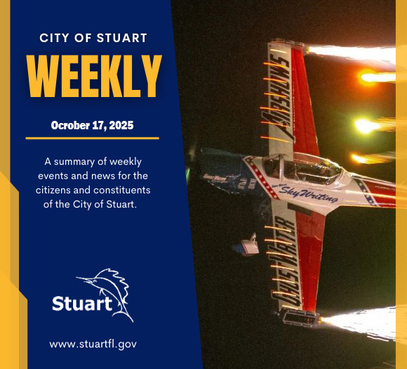 The City of Stuart Weekly is hot of the press! Here's this week's issue:  cvcpl.us/nvWnqpg