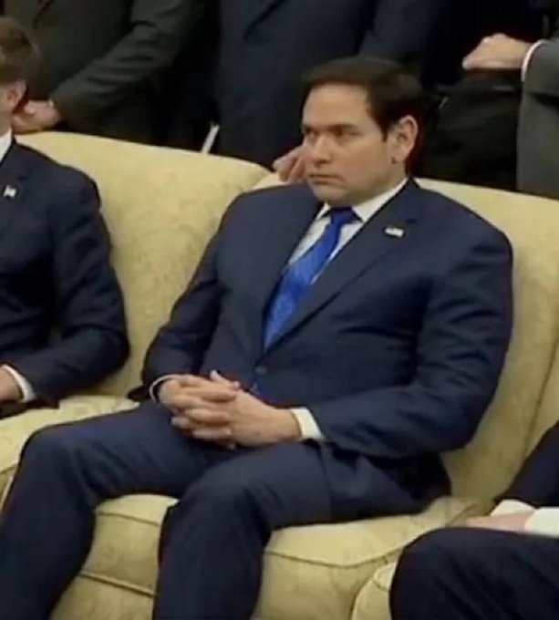 Marco Rubio realizing he might have to become the Duke of York.