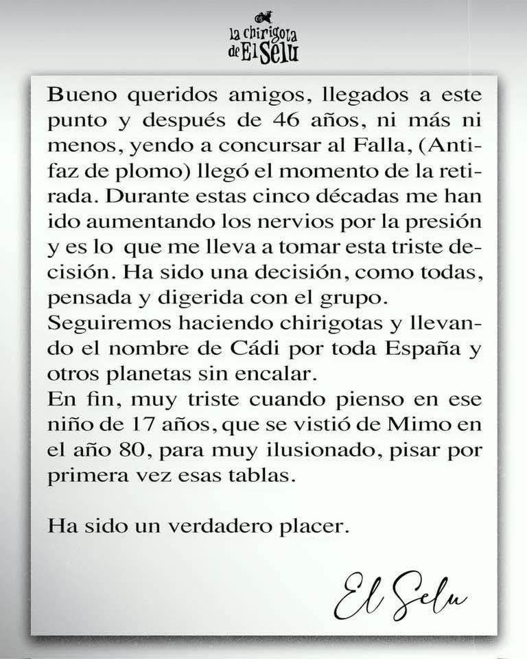 Solo puedo decir… ¡Gracias por todo!