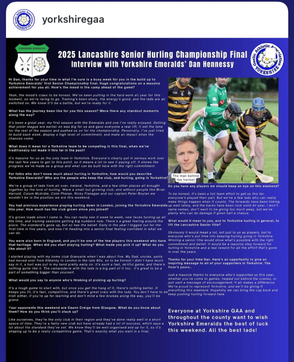 Dan, a great addition to the club this year.