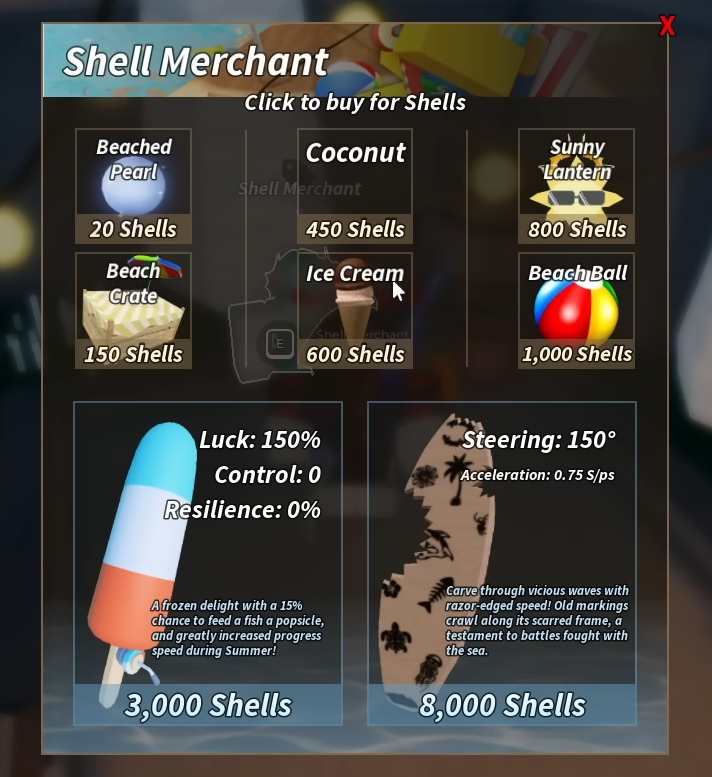 RobloxFisch's tweet image. So Just like in the FischFest Event Island we had a NEW Currency on the island Called "Shells". Do you guys think perhaps we will be getting a NEW currency aswell on the FischFright Island perhaps maybe a CANDY Currency?? with a NEW Limited Item NPC shop aswell like the "Shell…