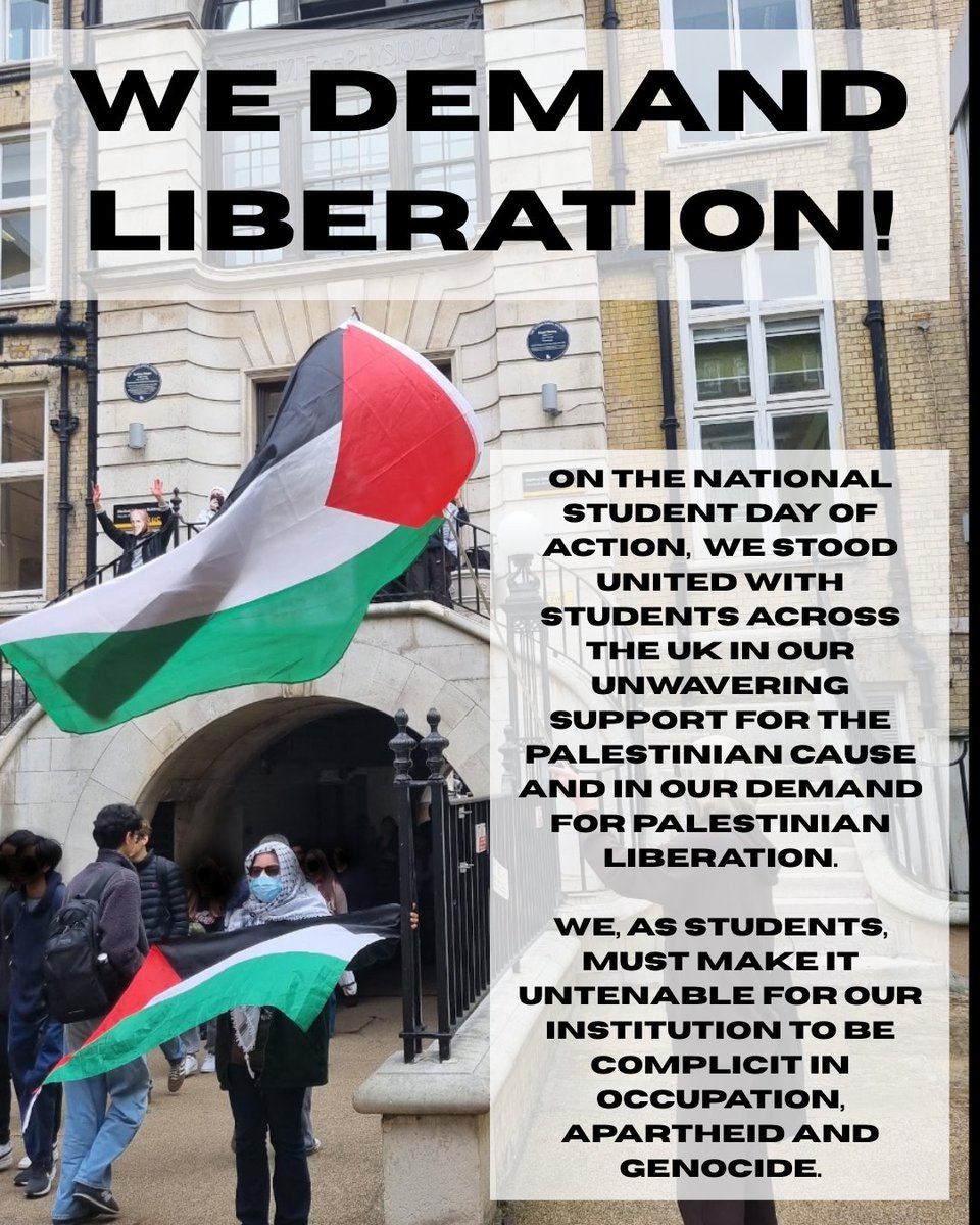 UCL Action for Palestine tweet media