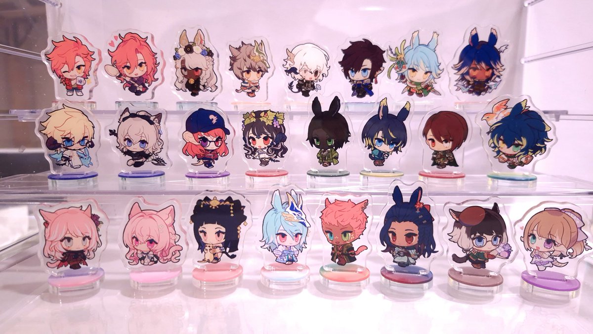 Custom mini standees from last month batch!