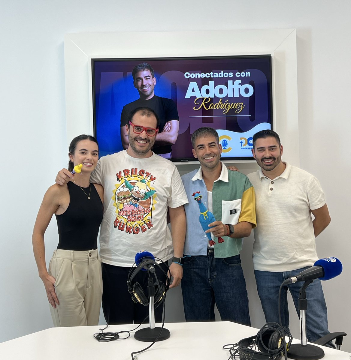 AdolfoRH's tweet image. Gracias al equipo del podcast #Conectados por esta entrevista tan bonita que me han hecho 💕