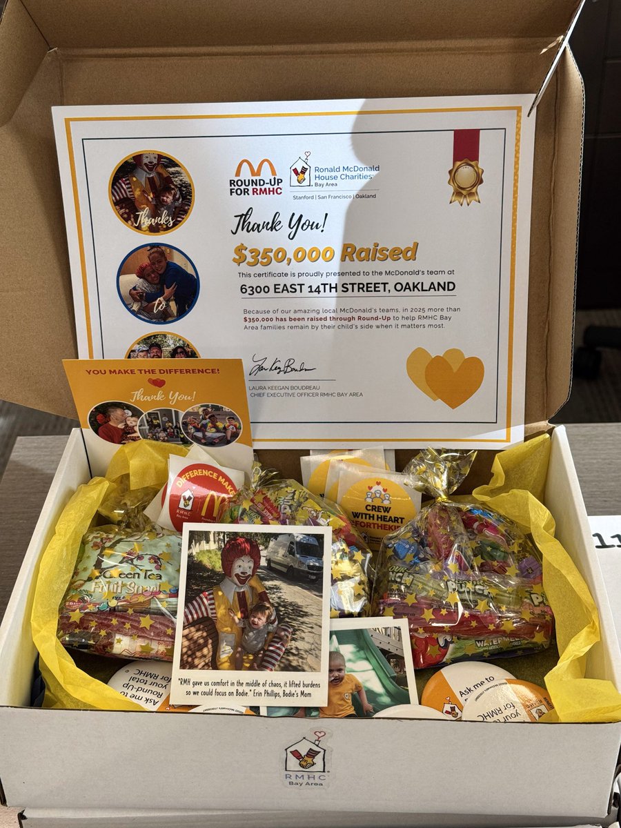 Ronald McDonald House Charities Bay Area tweet media