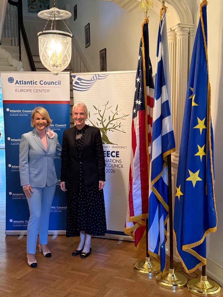 It was a pleasure to host our latest Western Balkan Salon roundtable at <a href="/GreeceInUSA/">Embassy of Greece in Washington D.C.</a> for a discussion on energy cooperation and connectivity in the Western Balkans and SEE region with <a href="/IlvaTare/">Ilva Tare</a>, <a href="/OlgaKhakova/">Olga Khakova</a>, &amp; senior representation from 🇺🇸 <a href="/ENERGY/">U.S. Department of Energy</a> &amp; private sector.