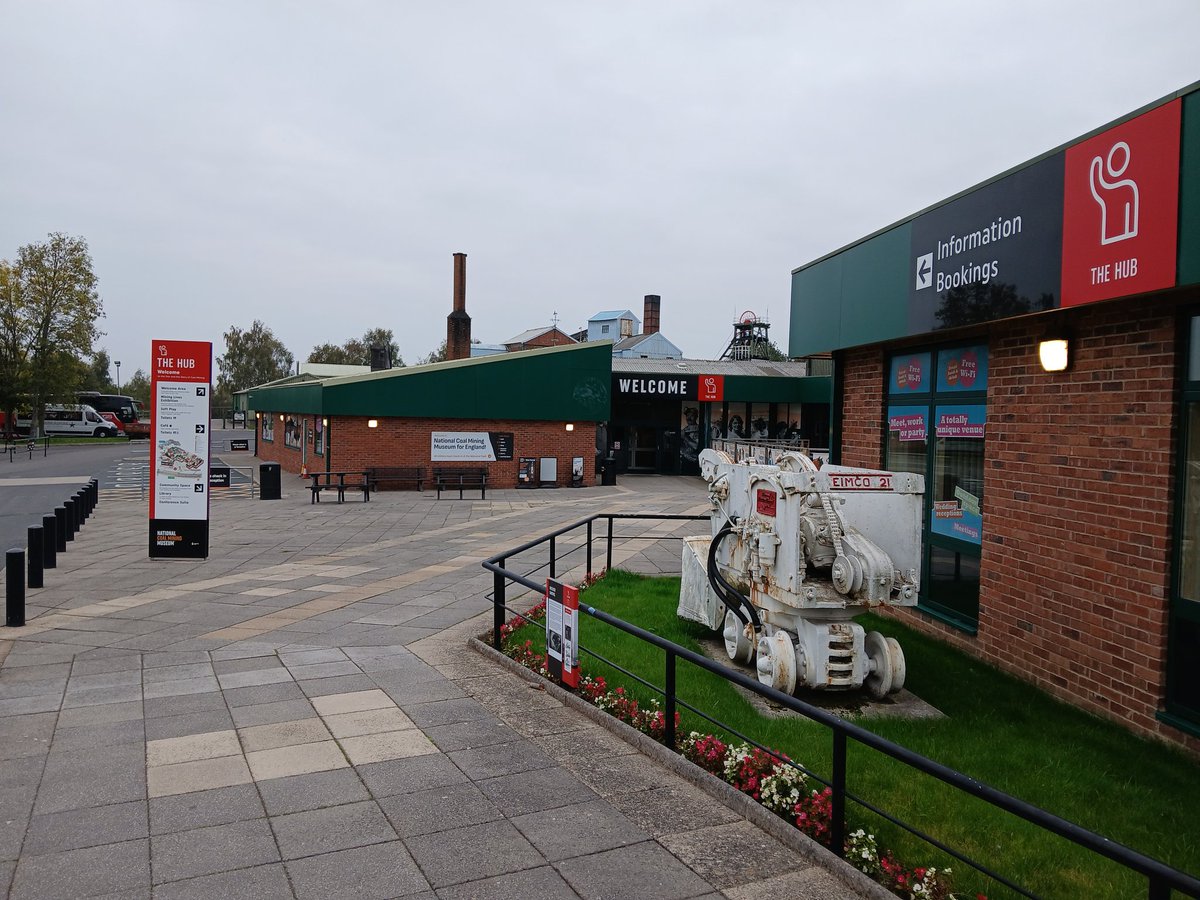 We spent today at the National Coal Museum.  Interesting place to visit.  X