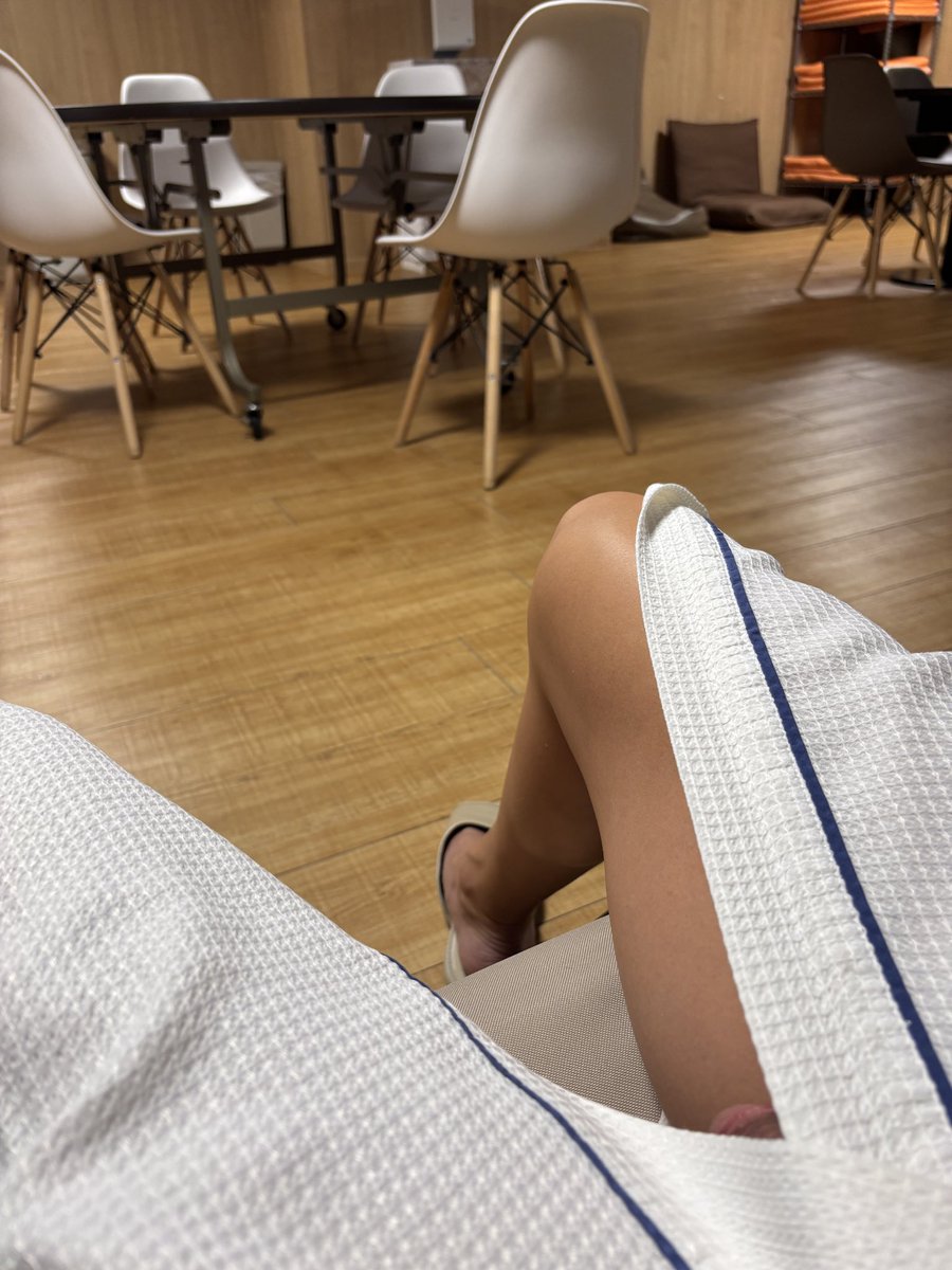 昨日のサウナ🧖
ととのい後〜