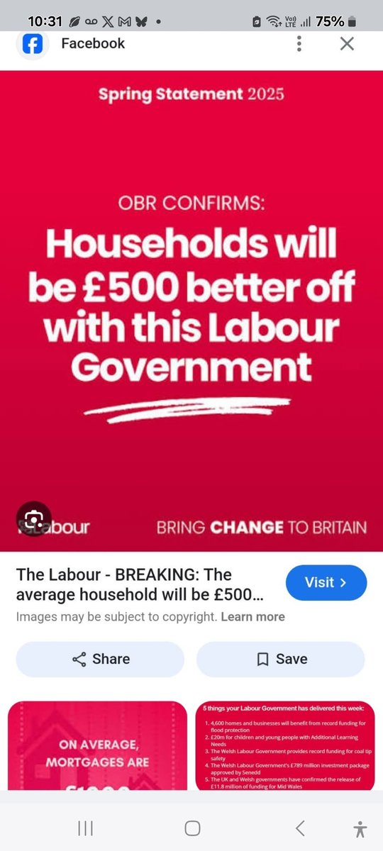 steffd62's tweet photo. 🌳Environment

Launched a new Floods Resilience Taskforce to turbocharge flood preparedness and support delivery of flood defences

🌳Delivered new measures to penalise water bosses who pollute waters.

🌳Announced a new deal for farmers, which will go further to support farmers, boosting rural economic growth and strengthening Britain's food security

🏠Warm Homes Plan to deliver lower energy bills and lift over one million households out of fuel poverty.

✅️Established the Child Poverty Taskforce, working across government departments to tackle child poverty

✅️Working to drive up Pension Credit applications.

✅️Extended the Household Support Fund to support struggling households with bills and essential costs over winter 2024-2026

✅️Launched a new Armed Forces Commissioner who will be a strong, independent champion to improve life for UK service personnel and their families.

✅️Awarded our armed forces the largest pay increase in decades which will renew the nation's contract with those who serve.

✅️£88 million investment in youth services and after-school activities – including £30.5 million in capital grants for upgrading youth clubs

✅️ Free breakfast clubs in every English primary school and later tripled funding to £30m

✅️Family hubs to open in every council in England

offering parenting support and youth services will be rolled out across every local authority in England

✅️The £500 million plan aims to support 500,000 more children in the most disadvantaged 

✅️30 hours of free childcare per week for their child from the age of 9 months to 4 years old, with the offer expanding from September 2025