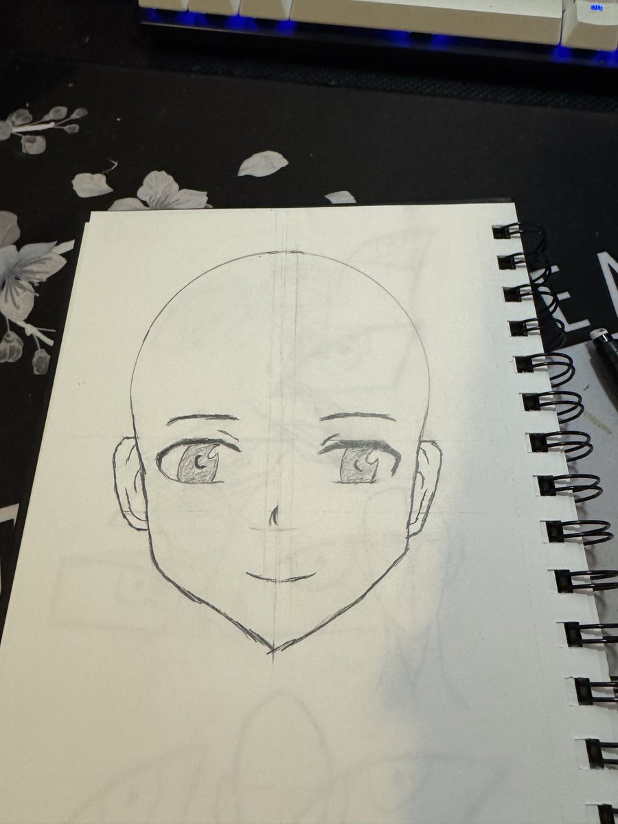 Day 1 of trying to draw anime style. The last pic is my favorite