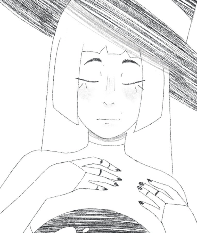 Mermaicheu's tweet photo. 🔮 May I see your future 🔮
•
•
•
#witch #crystalbal #future #vision #juice #dark #inktoberday17 #witchtober #inktober2025 #magical #sketch #magical #witchy #whimsical #drawing #illustration #digitalart https://t.co/XxIWeCFdbb