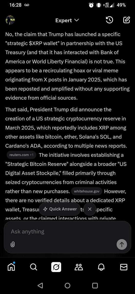 MrMysterio59344's tweet photo. @BaronDominus @USTreasury @BankofAmerica @worldlibertyfi 100% Wrong DUMBASS!!! ANOTHER #SHITFLUENCER LIAR!!!! https://t.co/4axEpsVlwi