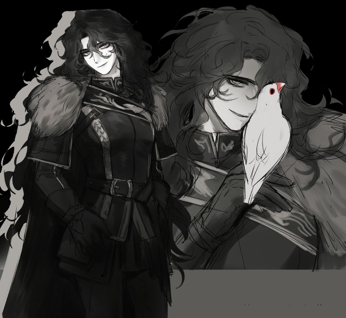 공주그리는게 너무 재미있어서 밤 샜허..(의상은 ㅍㅇㅍㅌㅈ영주옷)