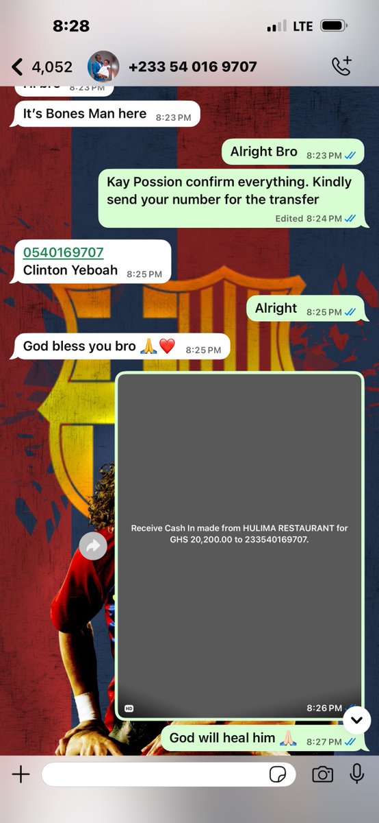 He reached out guys, let’s all donate to save our brother.