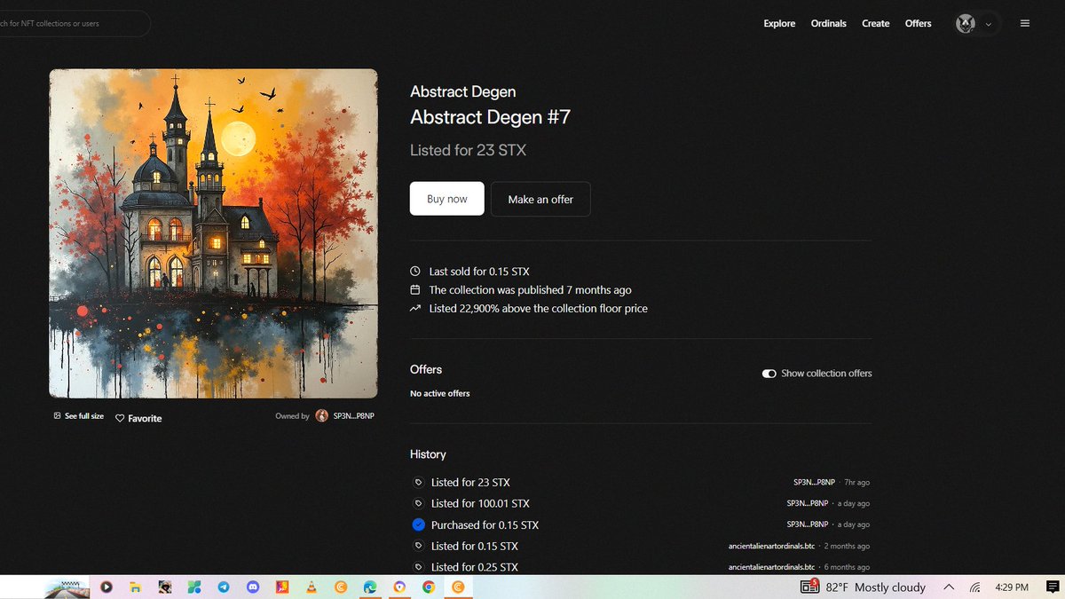 THANK YOU &amp; WELCOME TO "P8NP" on <a href="/trygamma/">Gamma.io</a> for curating "Abstract Degen #7"

Truly appreciate your support. Looking forward to seeing Your Collection grow with more &amp; more amazing Arts 🙏🙏🙏