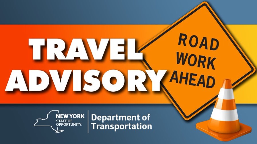 TRAVEL ALERT - SOUTH MALL EXPRESSWAY, ALBANY: The ramp from the South Mall Expressway to 787 north in Albany will be closed from 9 a.m. until 3 p.m. on Monday, October 20, to facilitate a routine bridge inspection. See detour in full advisory ⤵️
dot.ny.gov/portal/page/po…