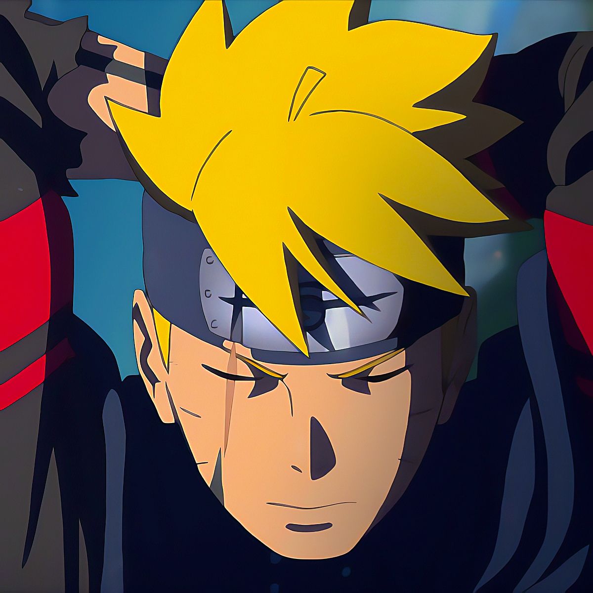 Borusar77830356's tweet photo. No, bcs if Boruto's jacked gets torn in a battle, Sarada could literally give hers 😂😂
 
I just know it would suit him perfectly 🧐👌 

#borusara https://t.co/AIztTjqbDz
