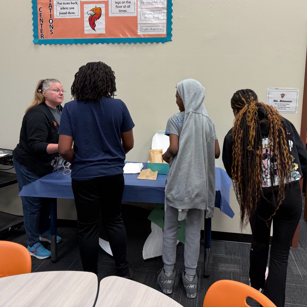 Congratulations to the 17 students who made A or A/B Honor Roll! We celebrated to day with cookies, Gatorade, and foosball! Thank you to Virtuoso Breadworks for the yummy cookies to celebrate our honor roll kiddos! #rethinkingalted <a href="/UCPSNC/">Union County Public Schools</a> <a href="/AGHoulihan/">Andrew G. Houlihan</a> <a href="/DiazTeaching/">Heather Diaz</a> <a href="/jgriffith352/">Jon Griffith</a>