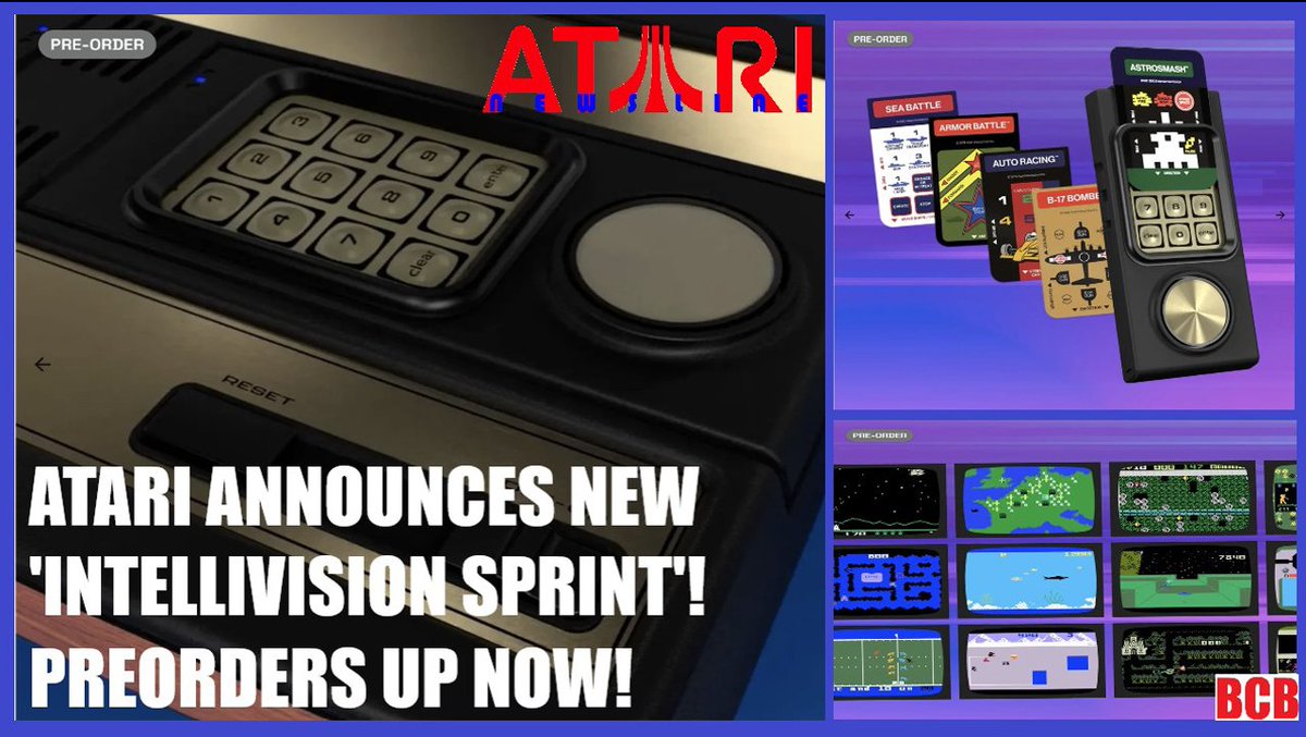 ballistikcoffeeboy (@ballistikcoffee) on Twitter photo Missed #AtariNewsline? The #IntellivisionSprint was JUST announced by <a href="/atari/">Atari</a> & up for #preorder NOW for $150! Wireless controllers! 49 #games!? Lets take a look @ the #sizzlereel! 'Let Bygones Be Bygones!' #Intellivision <a href="/Intellivision/">Intellivision Entertainment</a> #Atari #BCB Link: youtu.be/l63f-zg-BxY Missed #AtariNewsline? The #IntellivisionSprint was JUST announced by <a href="/atari/">Atari</a> & up for #preorder NOW for $150! Wireless controllers! 49 #games!? Lets take a look @ the #sizzlereel! 'Let Bygones Be Bygones!' #Intellivision <a href="/Intellivision/">Intellivision Entertainment</a> #Atari #BCB Link: youtu.be/l63f-zg-BxY