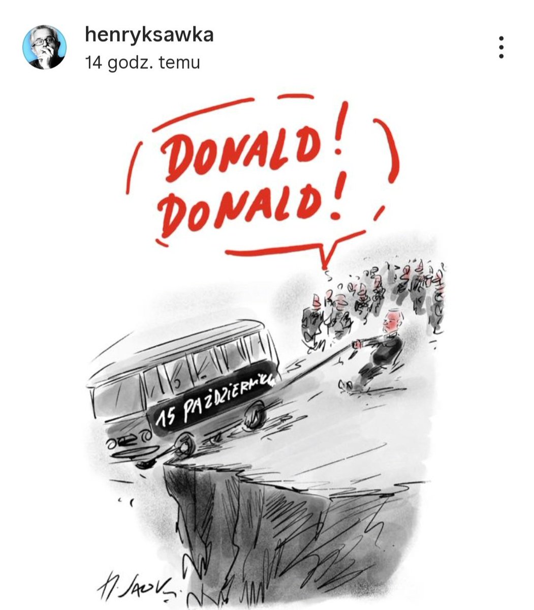 Jeden ratuje co się da a reszta czeka na drapane...
<a href="/donaldtusk/">Donald Tusk</a> wrócił dla Polski i Polaków, a nie musiał...
Grafika <a href="/henryk_sawka/">Henryk Sawka</a>