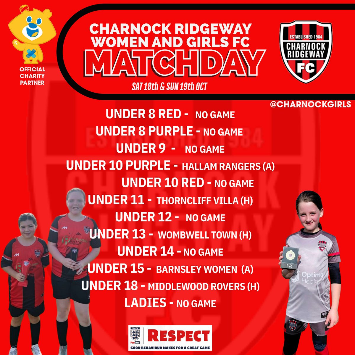 Charnock Ridgeway Women & Girls tweet media