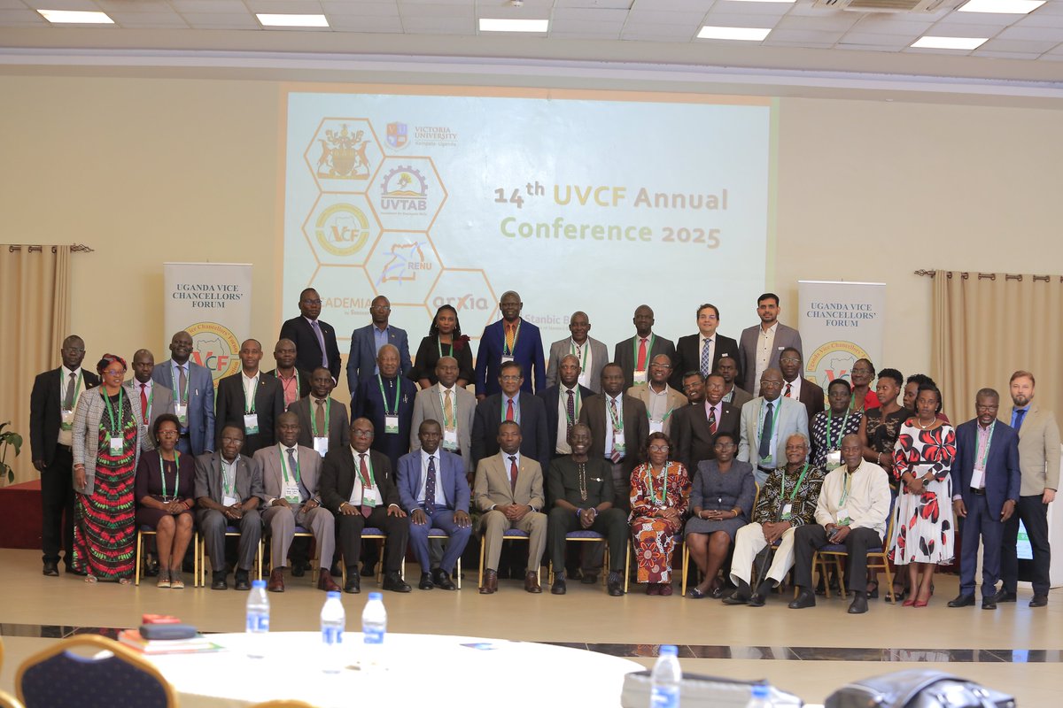 UVCF 14th Annual Conference concluded at Best Western, Entebbe under the theme “Delivering Quality Higher Education in a Challenging Economic Environment.”
Opened by Hon. Kubeketerya (MP) &amp; closed by Mr. Ssejoba for the State Minister for Higher Ed.

👏 Thanks to all our sponsors