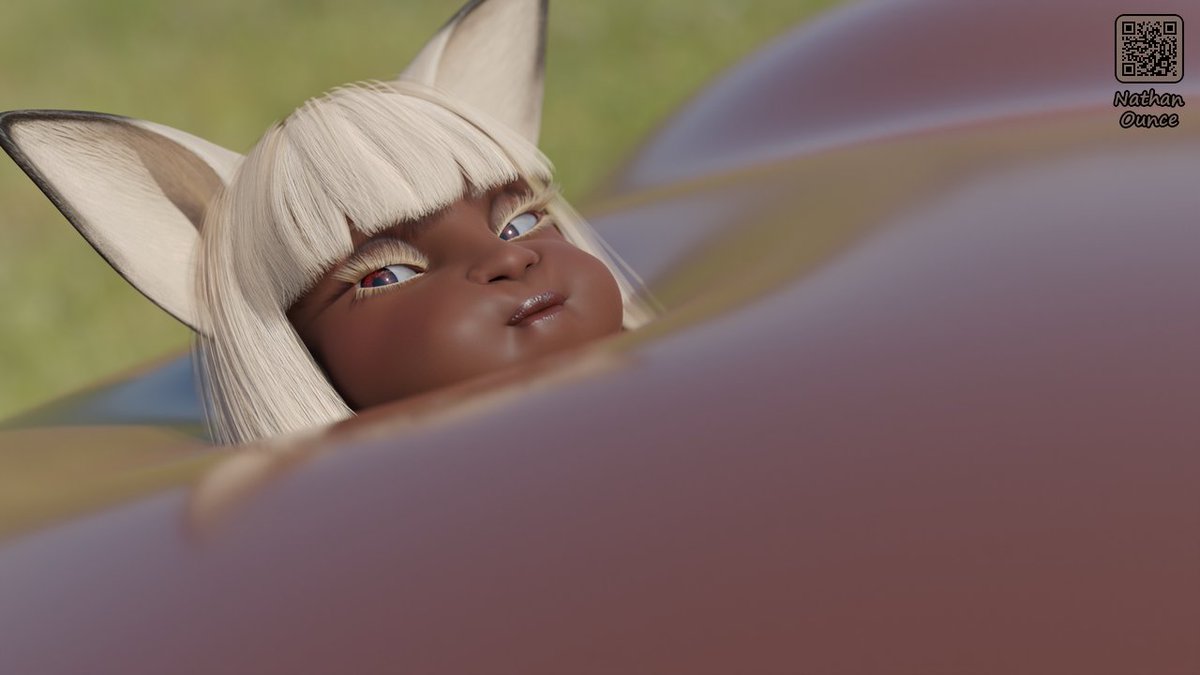 Puffed up and smug about it.