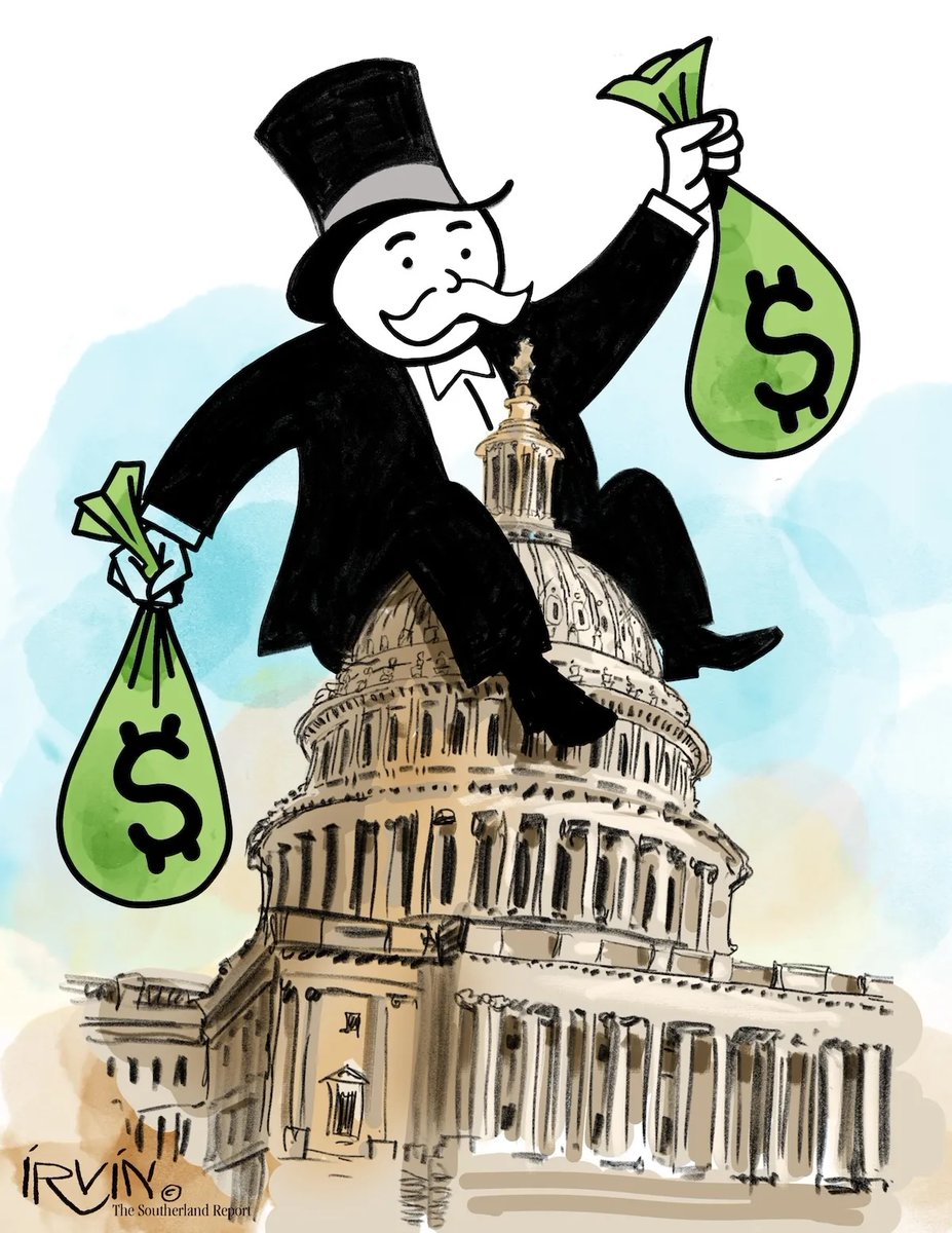 Want to take down the oligarchy? First step is to get big money out of politics. Learn how we can do that in my latest "Problem Solved" Substack post.

#Billionaires #Congress #CampaignReform #CitzensUnited
stevevalk.substack.com/p/getting-big-…