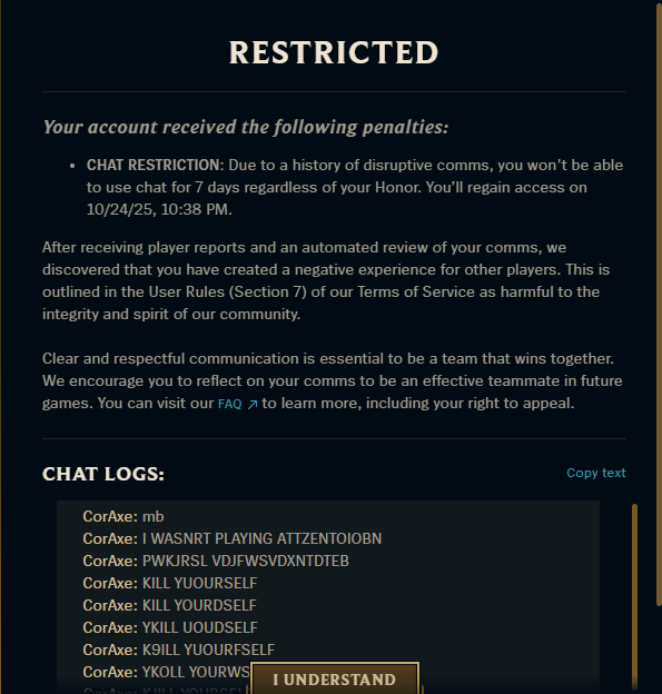 Je me suis peut être un petit peu emporté