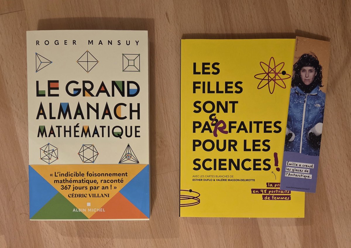 Quoi de neuf en librairie ?
Deux ouvrages qui sortent en même temps, et à avoir partout !!!
👇👇👇