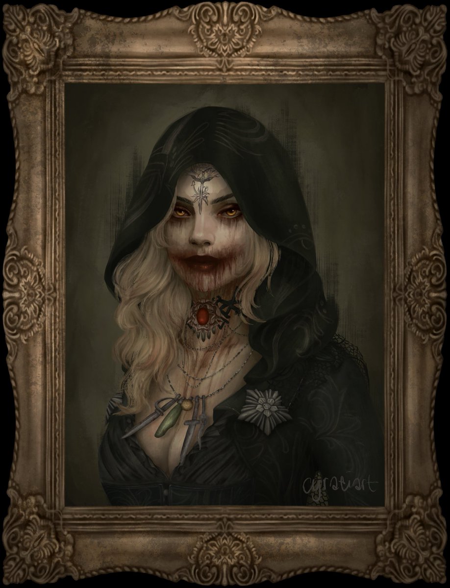 Cyraei 🦇 (@cyraeiart) on Twitter photo loved drawing this portrait 🖤 #beladimitrescu #ResidentEvilVillage loved drawing this portrait 🖤 #beladimitrescu #ResidentEvilVillage