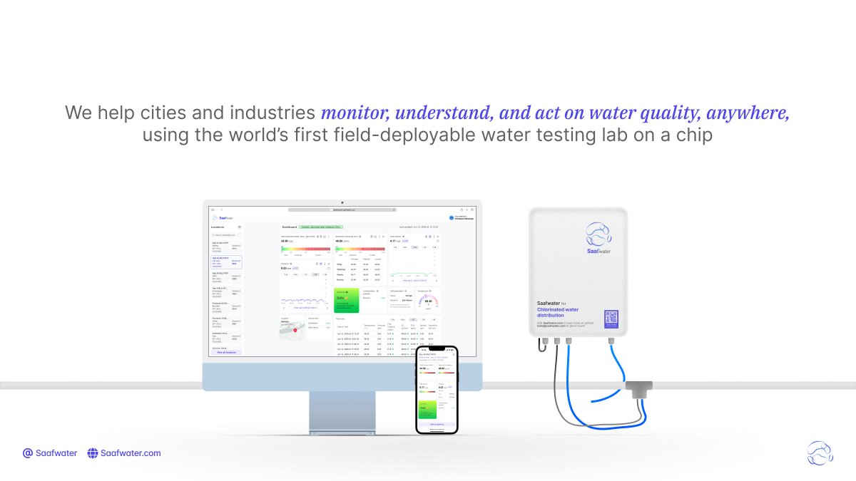 HrishikeshMB's tweet image. Do we sell purifiers? Do we supply water? Or do we sell bottled water?
Here’s what we really do → @saafwater