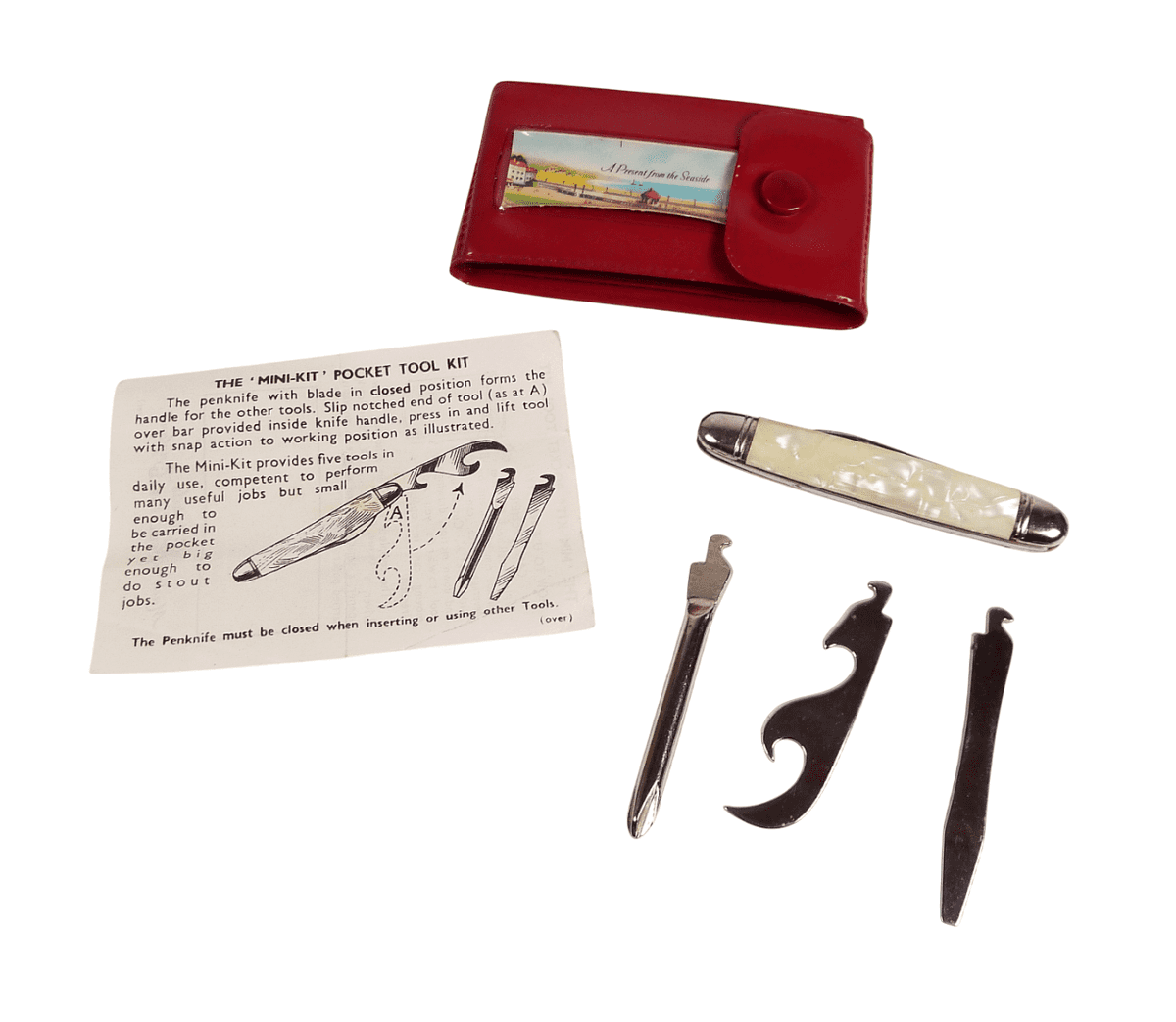 retonthenet's tweet photo. Vintage #Richards Sheffield #MiniKit Folding Folder Pocket Knife Tool Kit A Present from The #Seaside
 https://t.co/T0NjM5KZjz https://t.co/40kuphZiXf