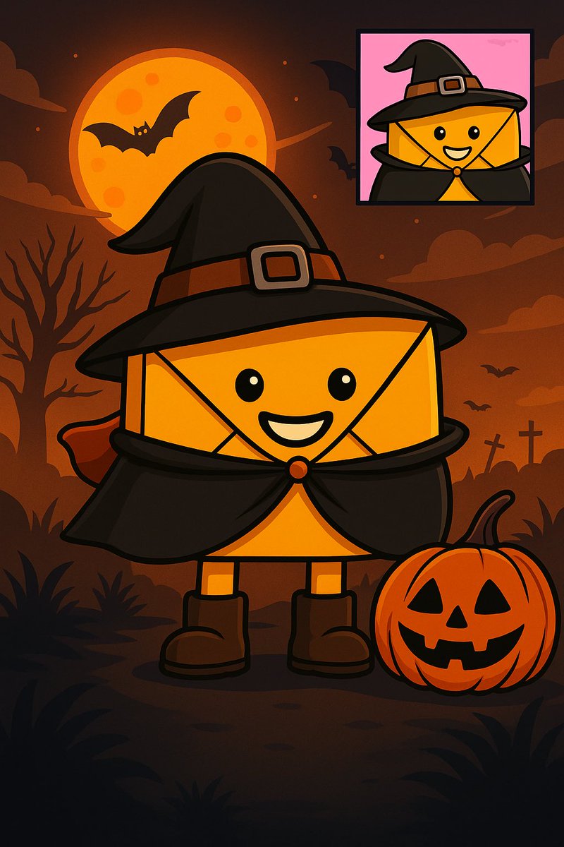 🎃 Introducing HallowMaili 🧙‍♂️, the spooky edition of $MAILI 👻

Spooky vibes, bullish energy, and NFT magic incoming. 🪄

#Maili #Halloween