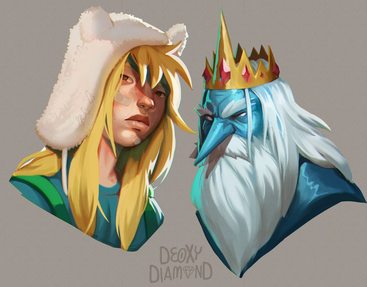 Adventure time painting study