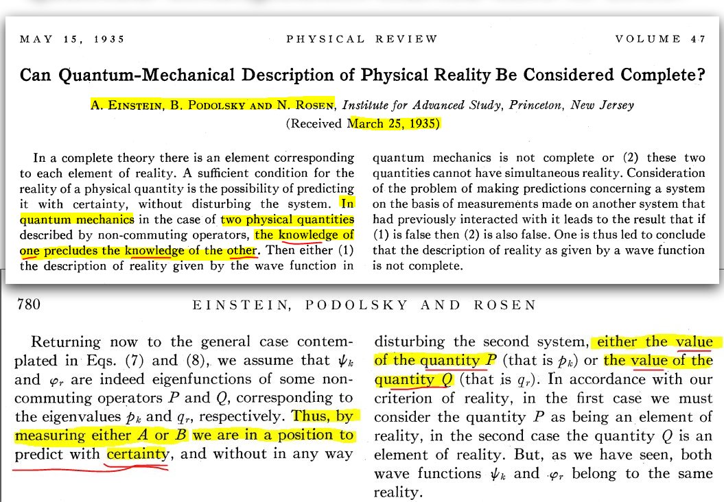 <a href="/tetsuoai/">Tetsuo</a> This is why it is all a lie.  Quantum Mechanics made up an idea called Quantum "State Superposition" for particles ideas to fit into a classical wave equation.

Then this made up "state superposition" was used to show how Quantum Mechanics is mathematically self-conflicting.