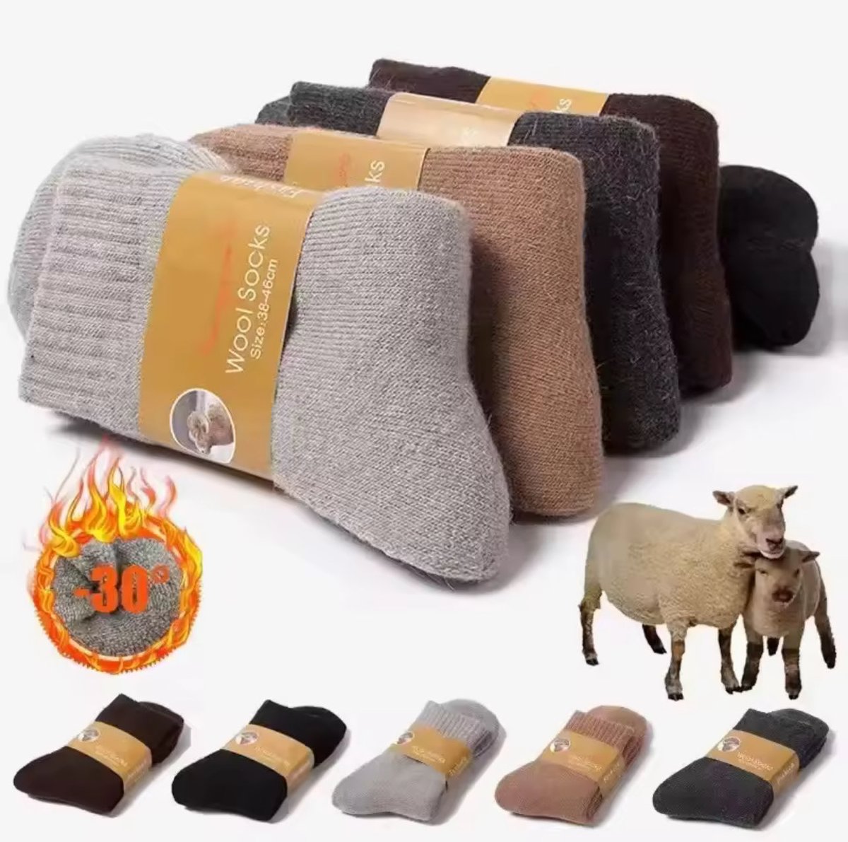 ❄️ البرد جاي… خلك جاهز مع متجر YIQXLICC 🧦
جوارب شتوية فاخرة من صوف ناعم وثقيل،
تعطيك دفا وراحة طول اليوم 
#دفا_الشتاء 
#الهلال_الاتفاق 
رابط المورد ⬇️
s.click.aliexpress.com/e/_c3FD1mhD