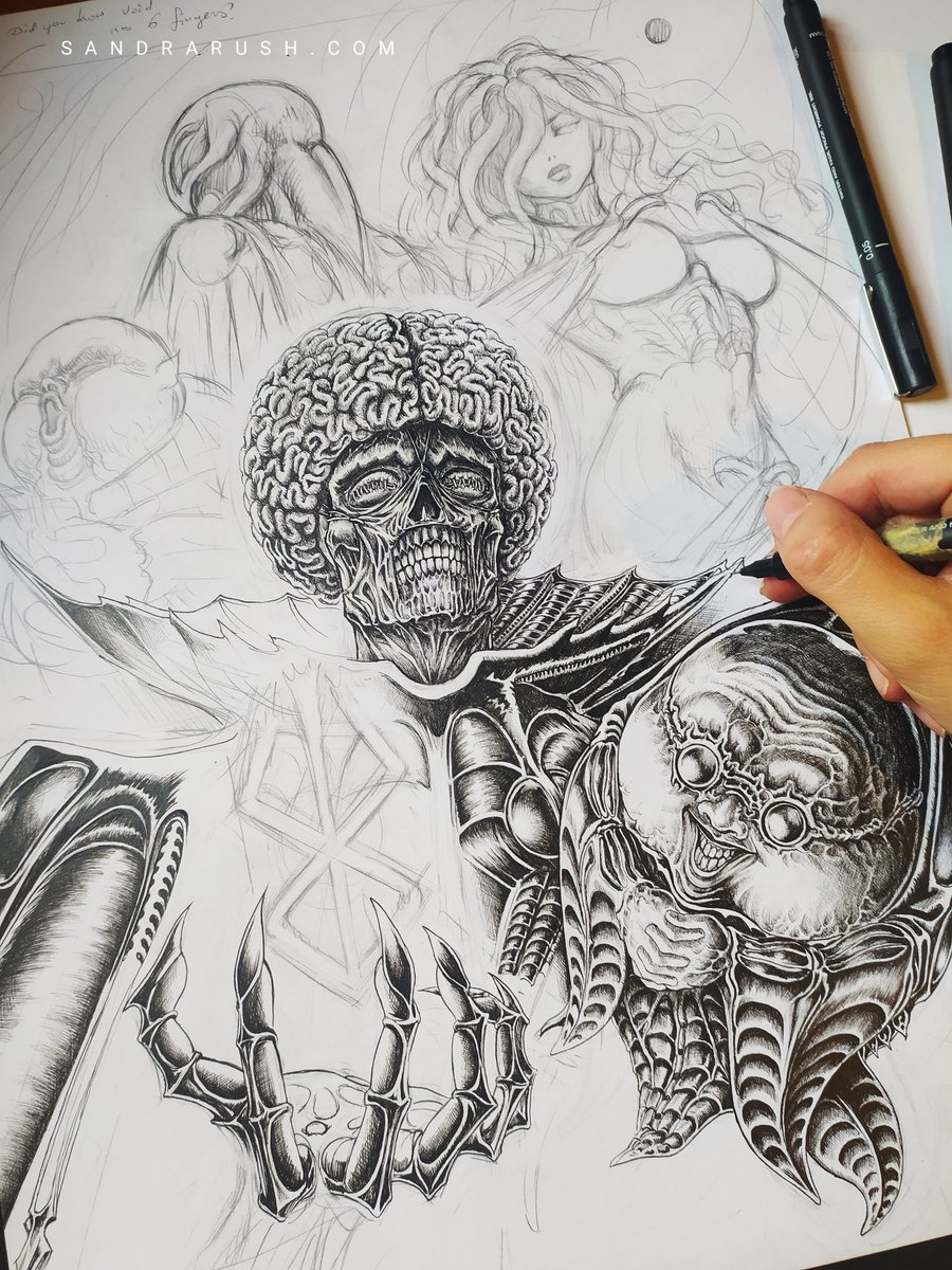 Would you make the Sacrifice to the God Hand? 🔥 Sharing more from my new Berserk work 🖤

My Shop &amp; Patreon Linktr.ee/SandraRush