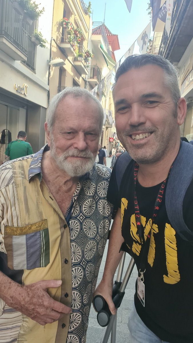 SrSommer's tweet image. Ja puc marxar cap a casa...
Mr.Terry Gilliam!!!!
#sitgesfilmfestival 
#SèrieR 
#montypython