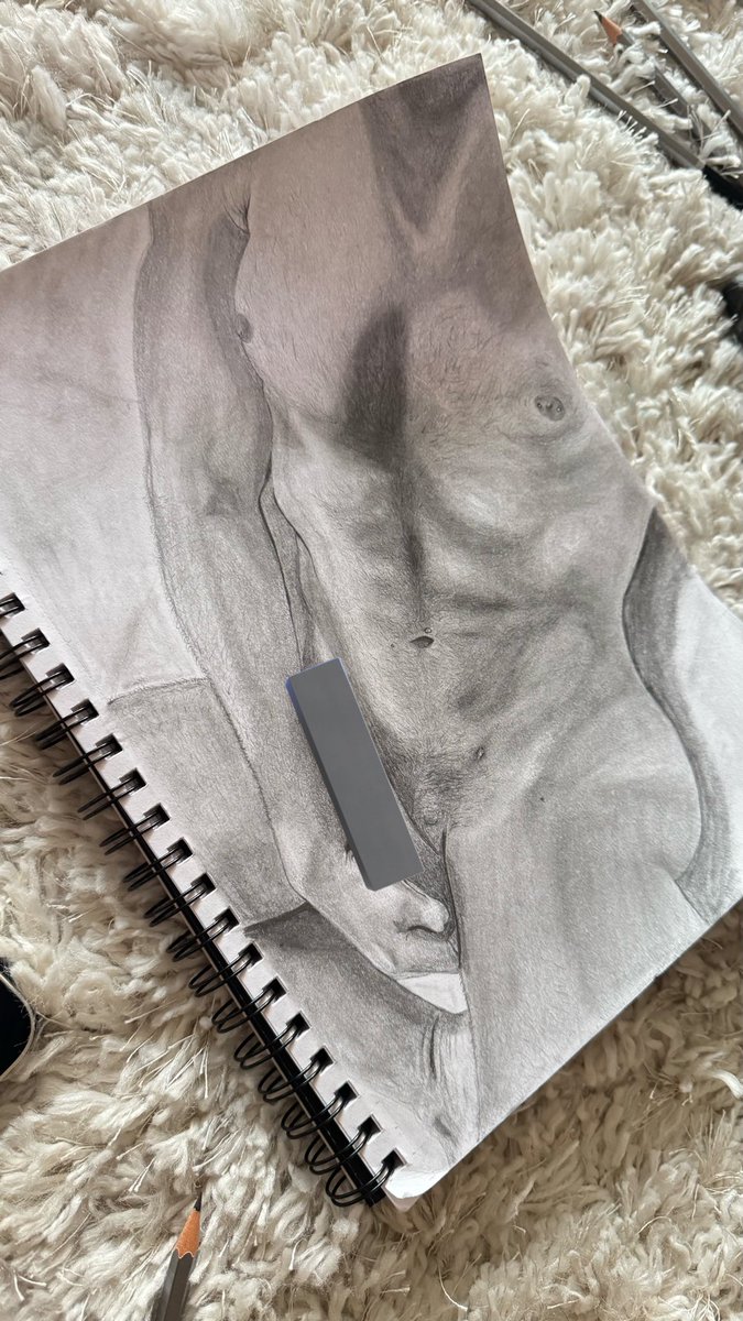 Hace 8 días empecé a estudiar dibujo utilizando un libro que es para principantes. Este dibujo me tomó 3 días en total.