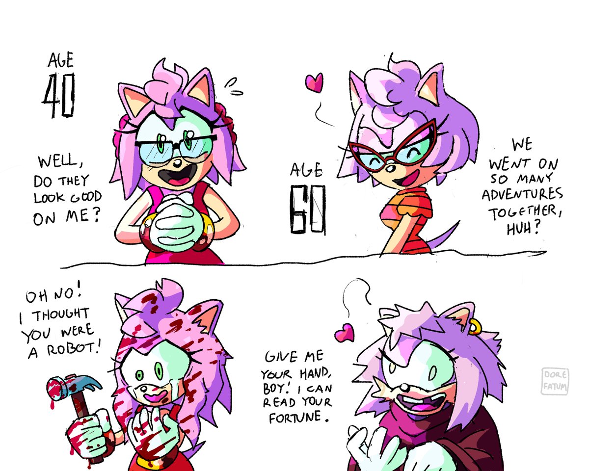 GOOD VS BAD FUTURE AMY

#AmyRose #SonicTheHedgehog #Sonic