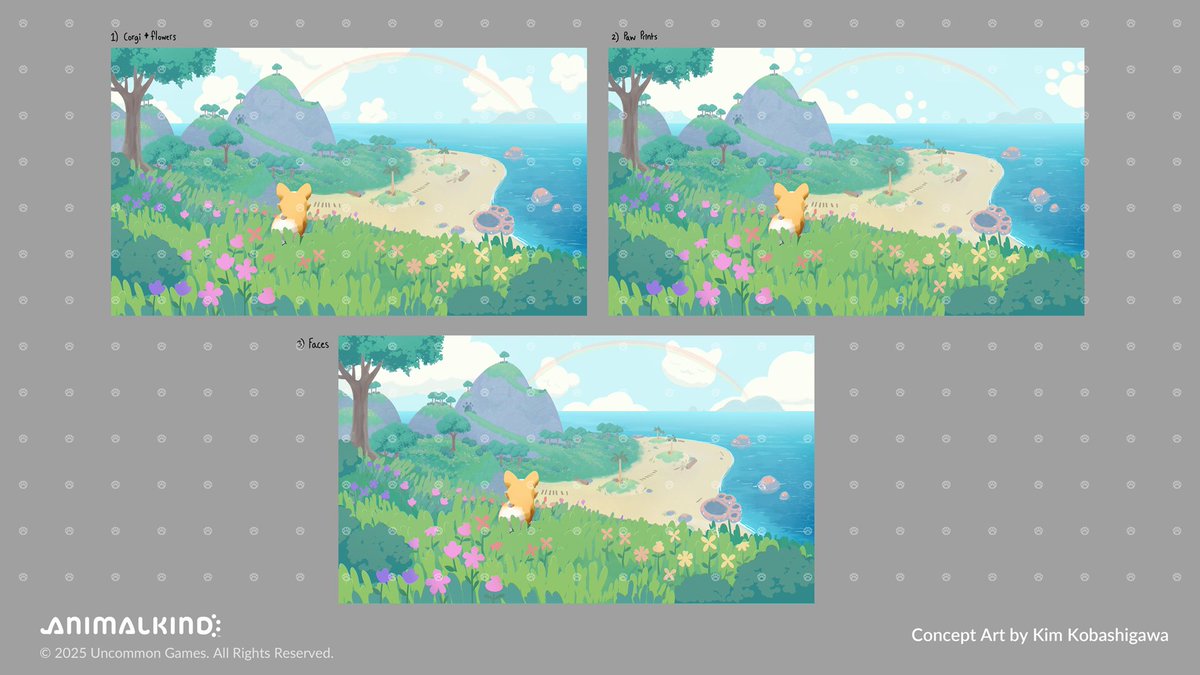 A sneak peek at some of Animalkind's scenic concept art! Which clouds are your favorite? ☁️🐾
#screenshotsaturday #gamedev #cozygames #indiegame