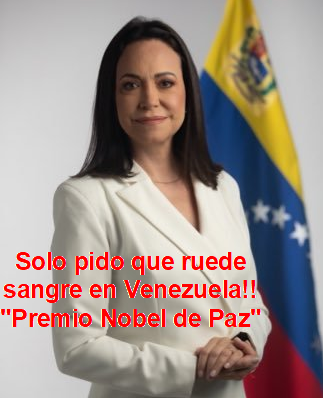 juliomario55555's tweet photo. La "Nobel de Paz" quiere que a Venezuela le ocurra lo mismo que a Gaza...
Colaboran la sucia y narcotraficante Derecha colombiana con sus manipuladores e infames medios de comunicaciones... https://t.co/IluIOFQErf