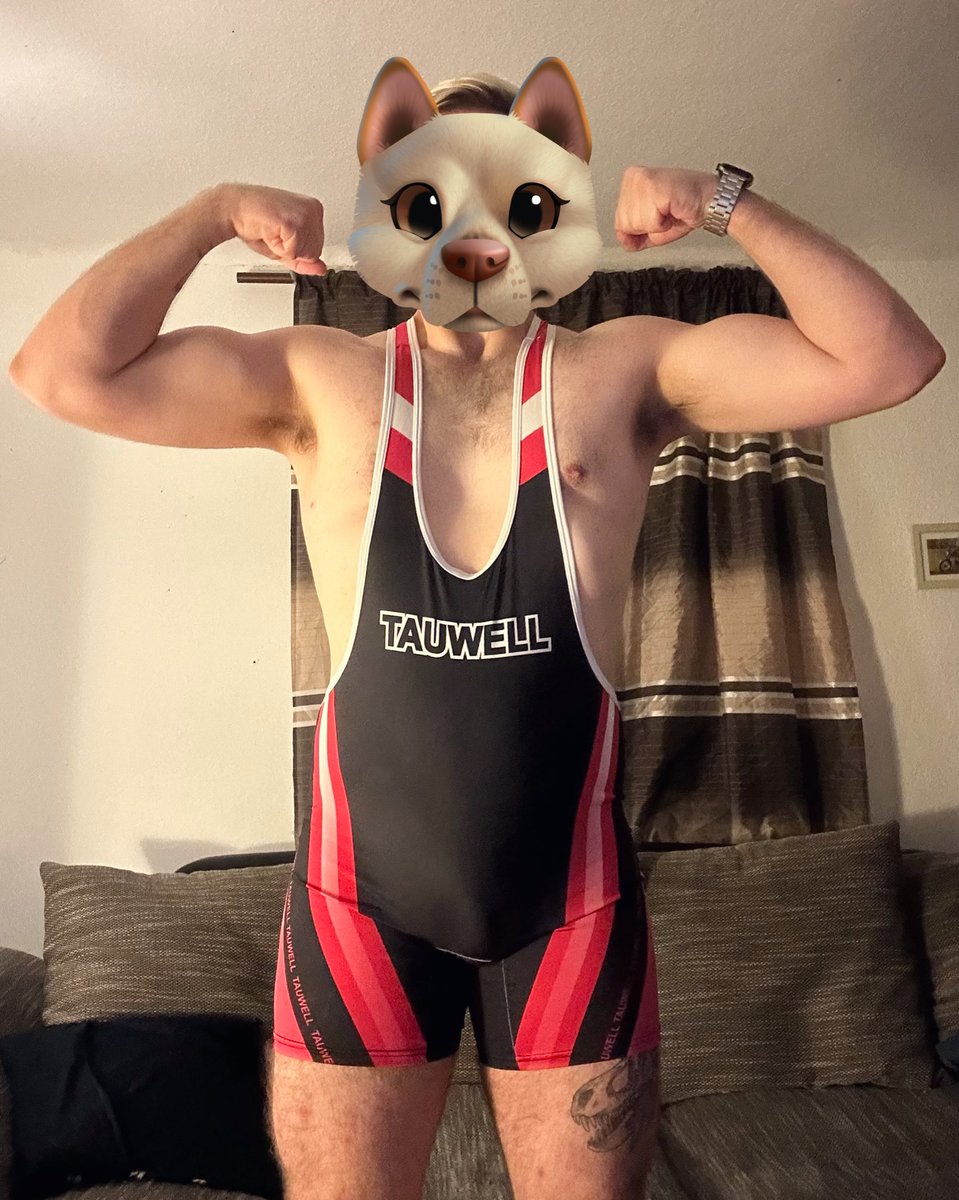 PupCollin's tweet photo. Little something something after a new Arm/Back Routine workout. 

Really enjoy where this is going 🐾💪🏻 https://t.co/UshikdWS7E