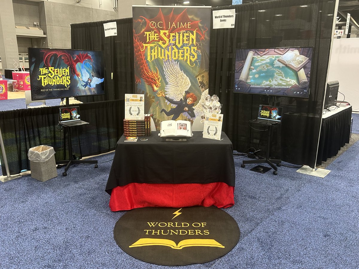 Check out World of Thunders booth at AASL this weekend. #aasl25. O.C. Jaime is one of the speakers!