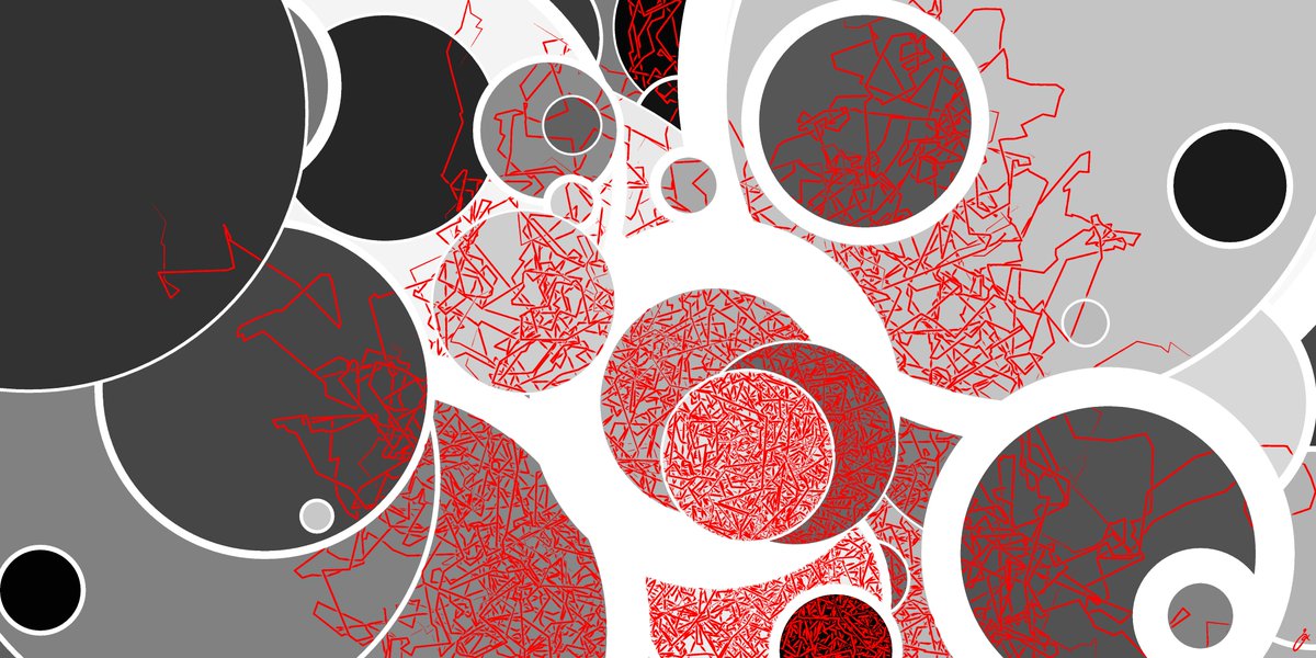 「記憶への浸食」
“Memory Erosion”

プログラミング言語の「HSP3」を用いて描画。