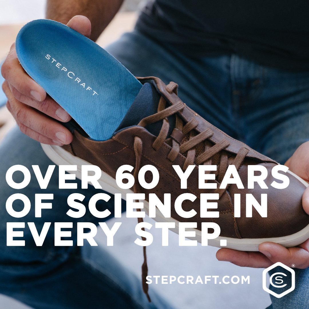 nwpodiatric's tweet image. We’re proud to announce the official launch of @StepCraftinsole in the United States!

Healthcare professionals can begin offering StepCraft insoles in their offices NOW! Later this year, we’ll launch online sales via our website: stepcraft.com.

#stepcraft #insoles