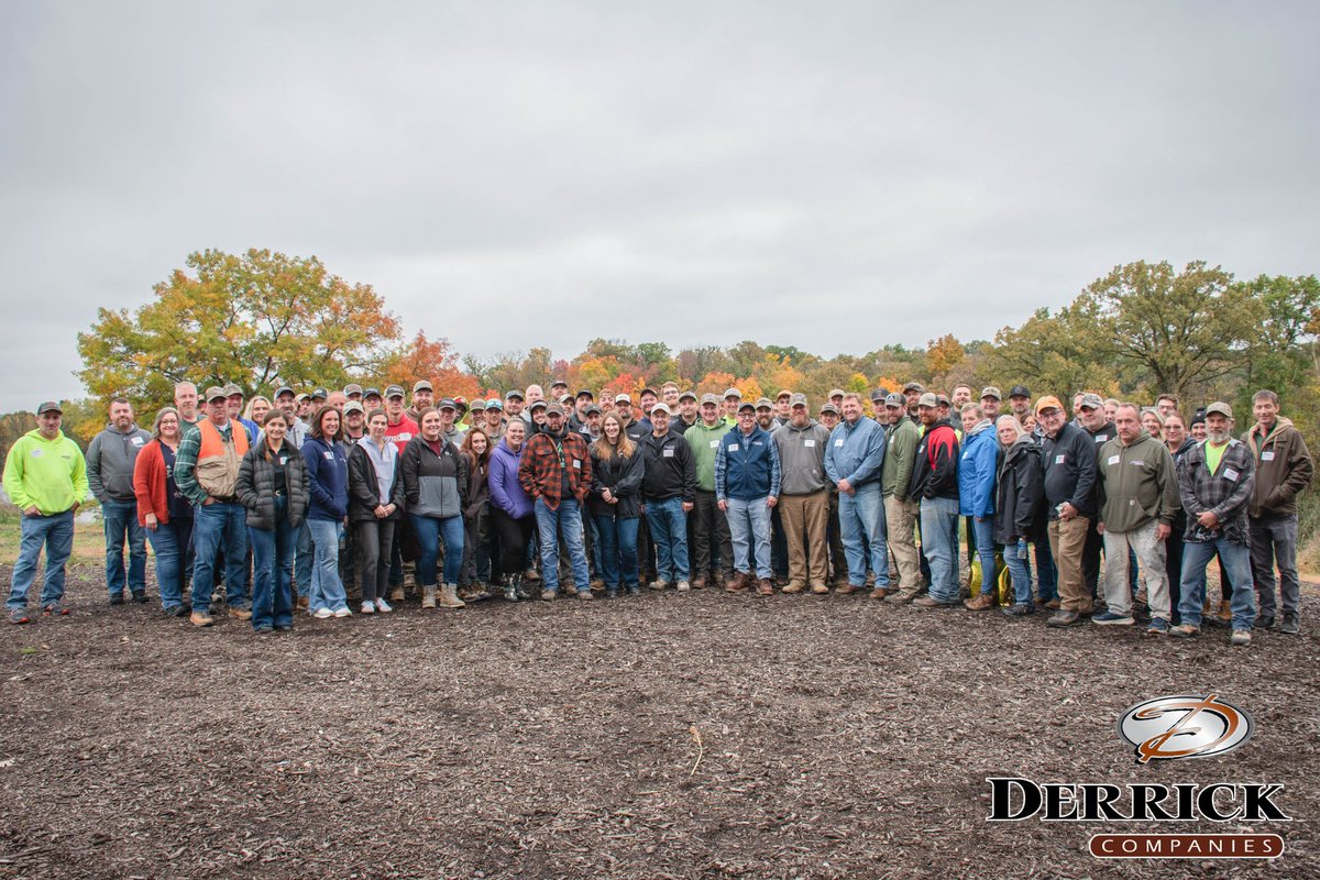 CustomDerrick's tweet photo. Another successful Annual Sporting Clay Shoot is in the books! 🎯 
We had a great day of friendly competition, team building, and celebrating milestones that make our company what it is today.

Thank you to everyone who makes this company such a great place to work and grow! 🙌 https://t.co/2ATbOlVGQV